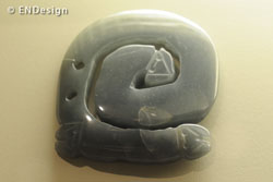 San Jose Museo de Jade tweekoppige slang tevens apestaartje - copyright ENDesign