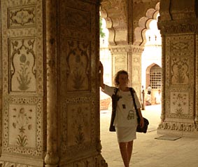 Visiting the Red Fort