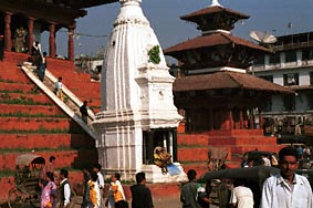 Durbar Tole, het centrum van Kathmandu