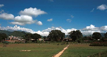 View on the Himalaya
