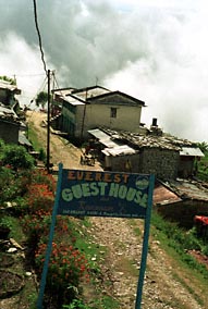 Sarangkot in the clouds!