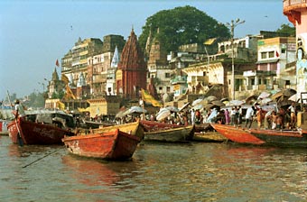 Boats, parasols and Jain temples