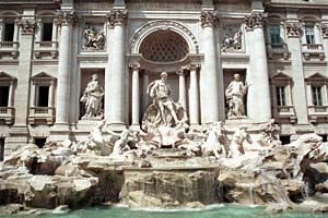 Fontana di Trevi - klik om te vergroten