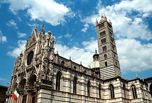 Duomo te Siena - klik om te vergroten