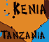 Terug naar de kaart van Kenia en Tanzania