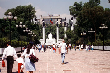 Paleis in het Chapultepec park
